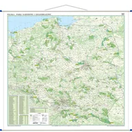 Mapy i plansze edukacyjne - Polska - Parki Narodowe i Krajobrazowe mapa ścienna 1:500 000, Eko-Graf - miniaturka - grafika 1