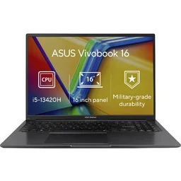 ASUS Vivobook 16/X1605VA-MB1680W/i5-13420H/16,0"/WUXGA/16GB/512GB/Iris X/W11H/Black/2R - Laptopy - miniaturka - grafika 1