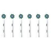 Końcówki do szczoteczek elektrycznych - ORAL-B BRAUN końcówki do szczoteczki elektrycznej końcówki do szczoteczki elektrycznej CrossAction 6szt. EB50-6 "PRO" - miniaturka - grafika 1