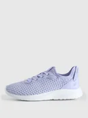 Buty dla dziewczynek - 4F Buty sportowe z przewiewną cholewką dziecięce - fioletowe 32 - miniaturka - grafika 1