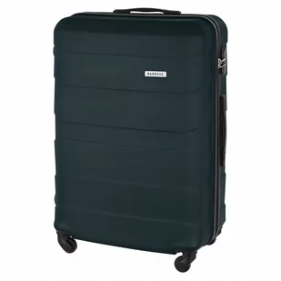 Duża WALIZKA Podróżna Bagaż REJESTROWANY twarda POJEMNA TORBA XXL 4 KÓŁKA suitcase (zielony) - Walizki - miniaturka - grafika 1