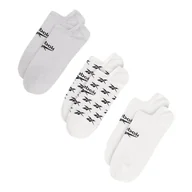 Skarpetki damskie - REEBOK CL FO INVISIBLE SOCK GG6678 BIAŁY - miniaturka - grafika 1