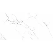 Płytki ceramiczne - Gres Calacatta New White Pol Rect 60X120 - miniaturka - grafika 1