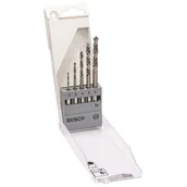 Wiertła - Bosch 2608595525, Średnica wiercenia: 2 mm, 3 mm, 4 mm, 5 mm, 6 mm, 1/4" (6,3 mm), 5 szt. - miniaturka - grafika 1