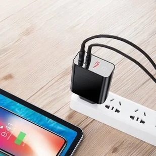 Baseus Speed PPS ładowarka sieciowa EU USB + USB Typ C PD3.0 QC3.0 45W biały (CCFSEU907-02) hurtel-51211-0 - Ładowarki do telefonów - miniaturka - grafika 25