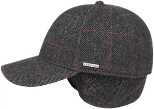 Czapka z Klapkami na Uszy Kinty Wool by Stetson, szary, S (54-55 cm) - Czapki i chusty sportowe męskie - miniaturka - grafika 1