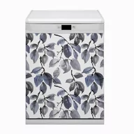 Dekoracje domu - Mata Bluedecor Magnes na zmywarkę, Szare Gałęzie 60x80 - miniaturka - grafika 1