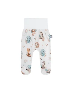 Bonjour Cherie Półśpioch niemowlęcy bawełna organiczna Safari, Rozmiar: 56 - Półśpiochy - miniaturka - grafika 1