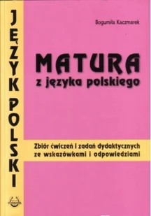Podkowa Matura z języka polskiego. Zbiór ćw i zad PODKOWA - Materiały pomocnicze dla uczniów - miniaturka - grafika 1