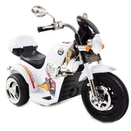 Jeździki dla dzieci - Motor Chopper Z Kuferkiem Kogutem Dźwiękami - miniaturka - grafika 1