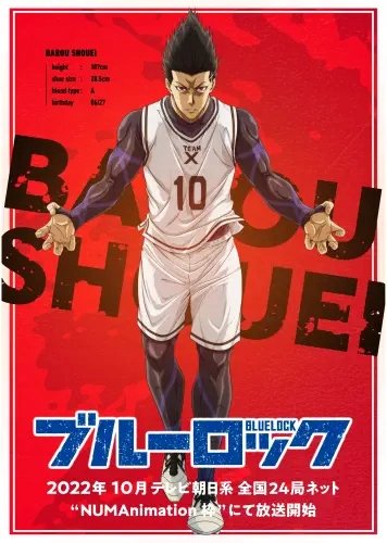 Plakat Anime Manga Blue Lock BLLO_007 A3 (custom)