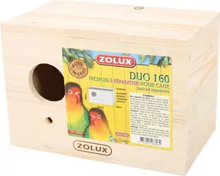 Zolux budka duo 160 Dostawa GRATIS od 99 zł + super okazje - Karmniki dla ptaków - miniaturka - grafika 1
