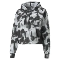 Bluzy sportowe damskie - Bluza sportowa damska Puma Modern Sports Aop Hoodie - miniaturka - grafika 1