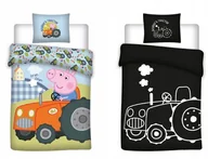 Pościel dla dzieci - Pościel 140x200 Świecąca W Nocy Świnka Peppa 39 - miniaturka - grafika 1