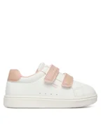 Buty dla dziewczynek - Tommy Hilfiger Sneakersy T1A9-34228-1355A953 M Biały - miniaturka - grafika 1