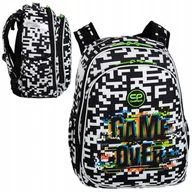 Plecaki szkolne i tornistry - Coolpack Turtle Plecak Szkolny Usztywniany Game Over 25l - miniaturka - grafika 1