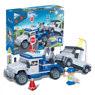 Banbao 8345 Policja Policyjna pomoc - Klocki - miniaturka - grafika 1