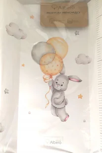 ALBERO MIO Mata do przewijania miękka 420 KRÓLICZEK - Przewijaki - miniaturka - grafika 1