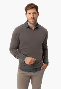 Sweter z dekoltem w serek S-STIG - Swetry męskie - miniaturka - grafika 1