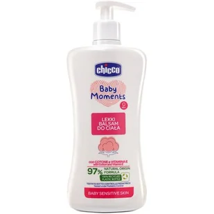 Chicco LEKKI BALSAM DO CIAŁA 500 ML 0 M+ Baby Moments TOW018711 - Kosmetyki kąpielowe dla dzieci - miniaturka - grafika 1