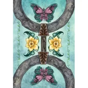 Ezoteryka - Fairy Wisdom Oracle, zestaw kart do wróżenia i książki - miniaturka - grafika 1