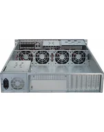 Szafy rack - Inter-Tech Inter-Tech 2U 2129-N server case black 2U - miniaturka - grafika 1