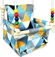 Place zabaw - Huśtawka Elior Kolorowa huśtawka do pokoju dziecka - Ankara - miniaturka - grafika 1