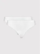 Majtki damskie - Puma Komplet 2 par stringów 935021 Biały - miniaturka - grafika 1