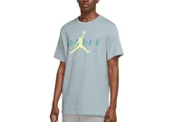 Koszulki męskie - Nike Air Jordan Wordmark Tee Washed Teal - miniaturka - grafika 1