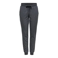 Spodnie damskie - Only Play Damskie spodnie dresowe Onpelina Sweat Pants-Opus, ciemnoszary melanż, S - miniaturka - grafika 1