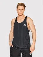 Koszulki sportowe męskie - Adidas Own The Run Singlet Men, czarny S 2022 Koszulki do biegania HB7457-095A-S - miniaturka - grafika 1