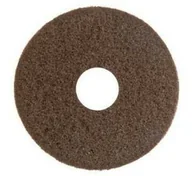 Akcesoria do urządzeń czyszczących - Pady linia ekonomiczna Fibratesco Brązowy 10" (254mm) - miniaturka - grafika 1