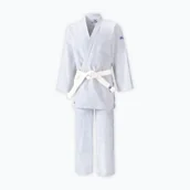Kimona, stroje i obuwie - Judoga Mizuno Kodomo white - miniaturka - grafika 1