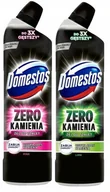 Środki do WC - Domestos Zero Kamienia Żel WC zestaw 2x750ml - miniaturka - grafika 1