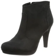 Kozaki damskie - s.Oliver Casual 5-5-25363-21 damskie kozaki, Czarny (Black 001), 40 EU - miniaturka - grafika 1