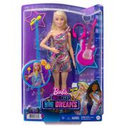Lalki dla dziewczynek - Barbie Big City Muzyczna lalka Malibu GYJ23 - miniaturka - grafika 1