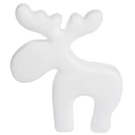 Prace ręczne dla dzieci - [608278] Renifer styropianowy płaski 7cm - miniaturka - grafika 1