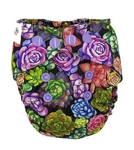 Otulacz noworodkowy 3-7kg - SUKULENTY - Pieluchy - miniaturka - grafika 1