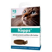 Szelki dla kotów - Happs Obroża Przeciw Pchłom I Kleszczom Dla Kotów - miniaturka - grafika 1