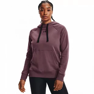 Damska bluza dresowa nierozpinana z kapturem UNDER ARMOUR Rival Fleece HB Hoodie - Bluzy sportowe damskie - miniaturka - grafika 1
