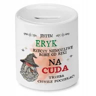 Skarbonki - Skarbonka Dla Eryka na Urodziny Imieniny Prezent z Nadrukiem ze Zdjęciem - miniaturka - grafika 1