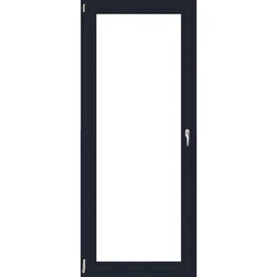 Lupol 3-szybowe balkonowe lakier kolor antracyt OB4 90 RU 865x2095 mm - Okna - miniaturka - grafika 1