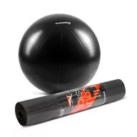 Pozostały sprzęt i akcesoria do ćwiczeń - Zestaw Fitness THORN FIT Mata TPE + Piłka 65cm - miniaturka - grafika 1