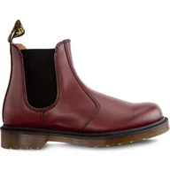 Botki damskie - Dr. Martens 2976 Cherry Red DM11853600 wielokolorowe czerwone - miniaturka - grafika 1