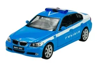 Samochody i pojazdy dla dzieci - WELLY BMW 330i POLICJA / POLIZIA 1:24 22465 - miniaturka - grafika 1
