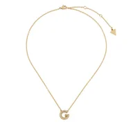 Naszyjniki - Naszyjnik Guess JUBN05 441JW Złoty - miniaturka - grafika 1