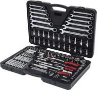 Klucze i nasadki - KS Tools CHROMEplus 918.0724 zestaw podwójnych kluczy nasadowych 1/4"+3/8"+1/2, 124 szt. 4042146084045 - miniaturka - grafika 1
