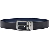 Paski - Tommy Hilfiger Skórzany dwustronny pasek DENTON 3.5 REV - miniaturka - grafika 1