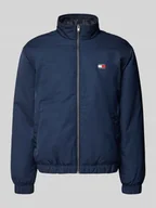 Kurtki męskie - Bomberka o kroju relaxed fit ze stójką - miniaturka - grafika 1