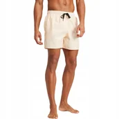 Spodenki męskie - Spodenki kąpielowe męskie adidas Stripey Classics Swim Short Length żółte I - miniaturka - grafika 1